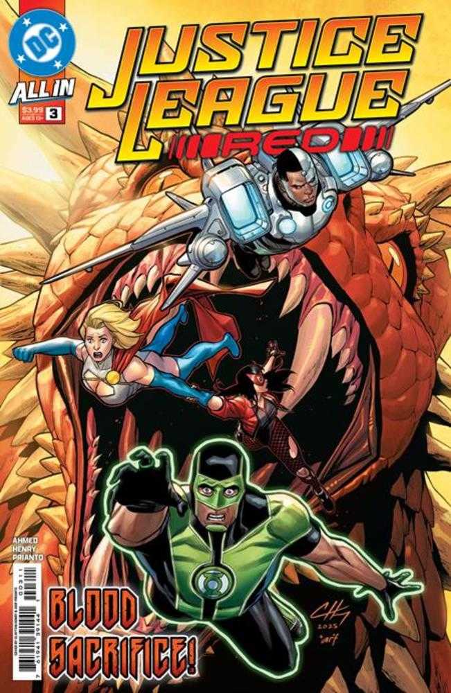 Justice League Red #3 CVR A Clayton Henry 10/15/25 (of 6)