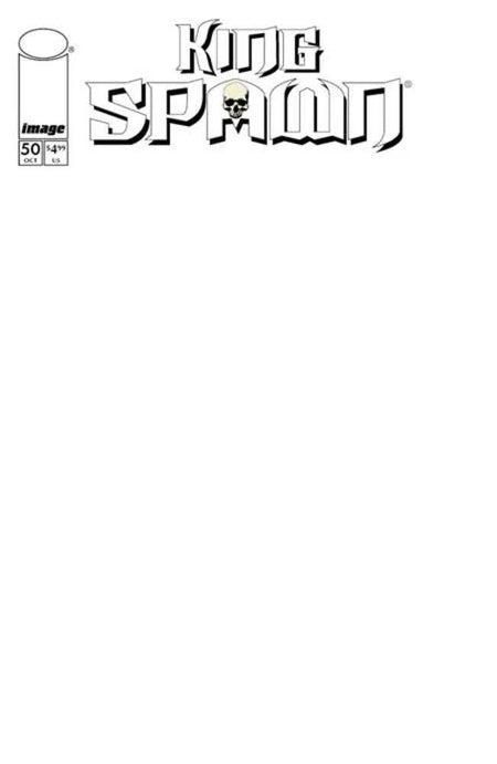King Spawn #50 CVR D Blank Sketch Variant 10/22/25