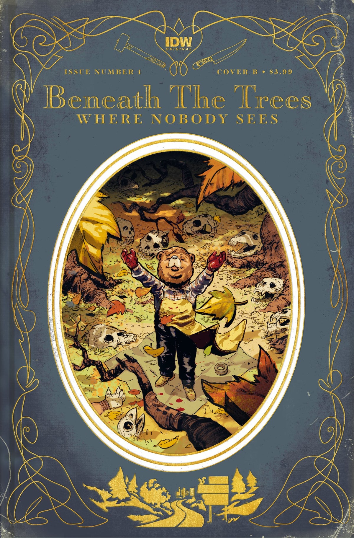 Beneath the Trees Where Nobody Sees #1 B Cover 1st Print -JS