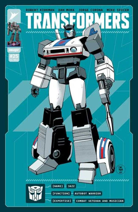 Transformers #25 CVR E 1:50 Dan Mora & Andres Juarez Variant 10/08/25