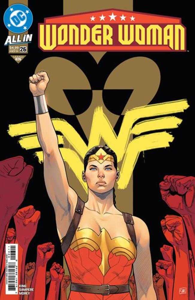 Wonder Woman #26 CVR A Daniel Sampere 10/15/25