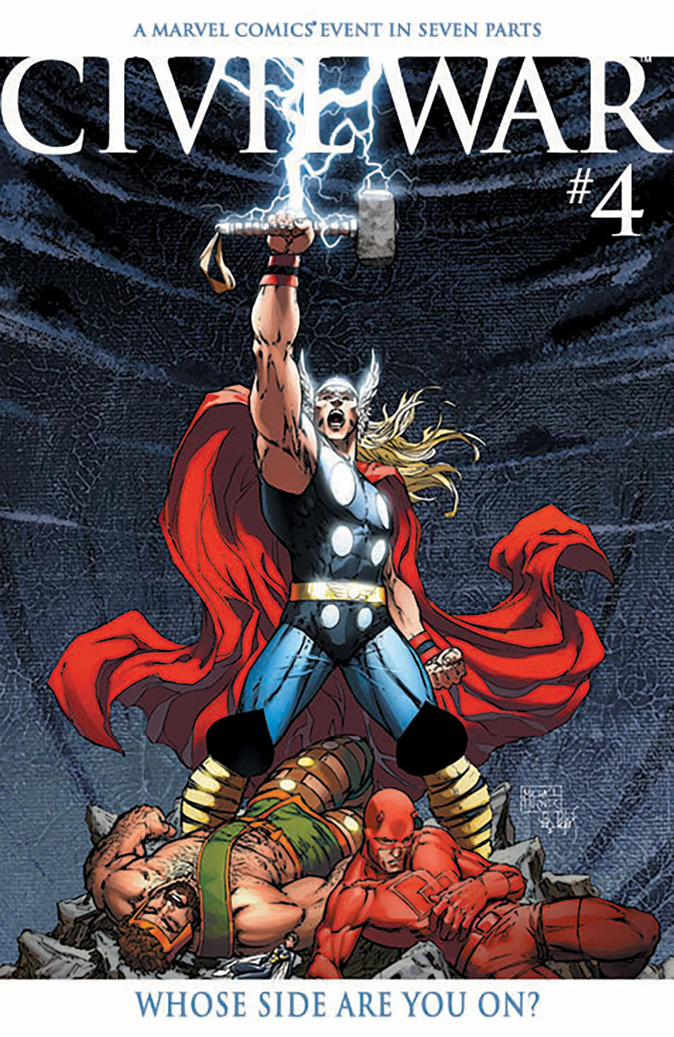 Civil War #4 Facsimile Edition Michael Turner Foil Variant 11/19/25
