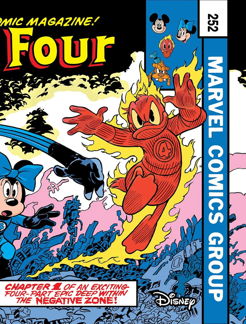 Fantastic Four #4 Andrea Freccero Disney What If? Fantastic Four Homage Variant 10/22/25