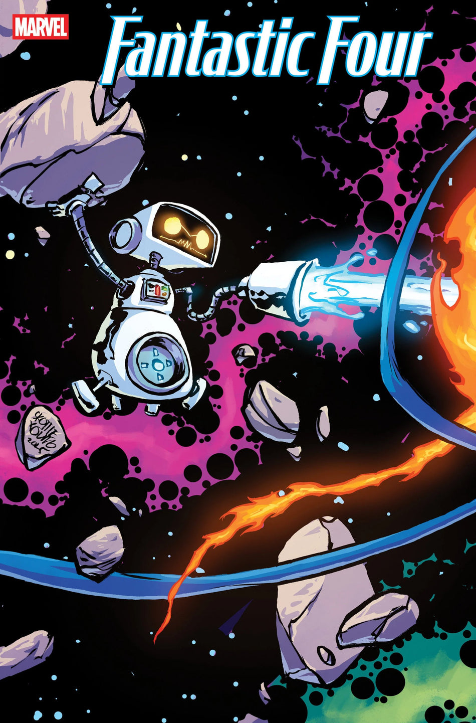 Fantastic Four #4 Skottie Young 5 Part Connecting Variant 10/22/25