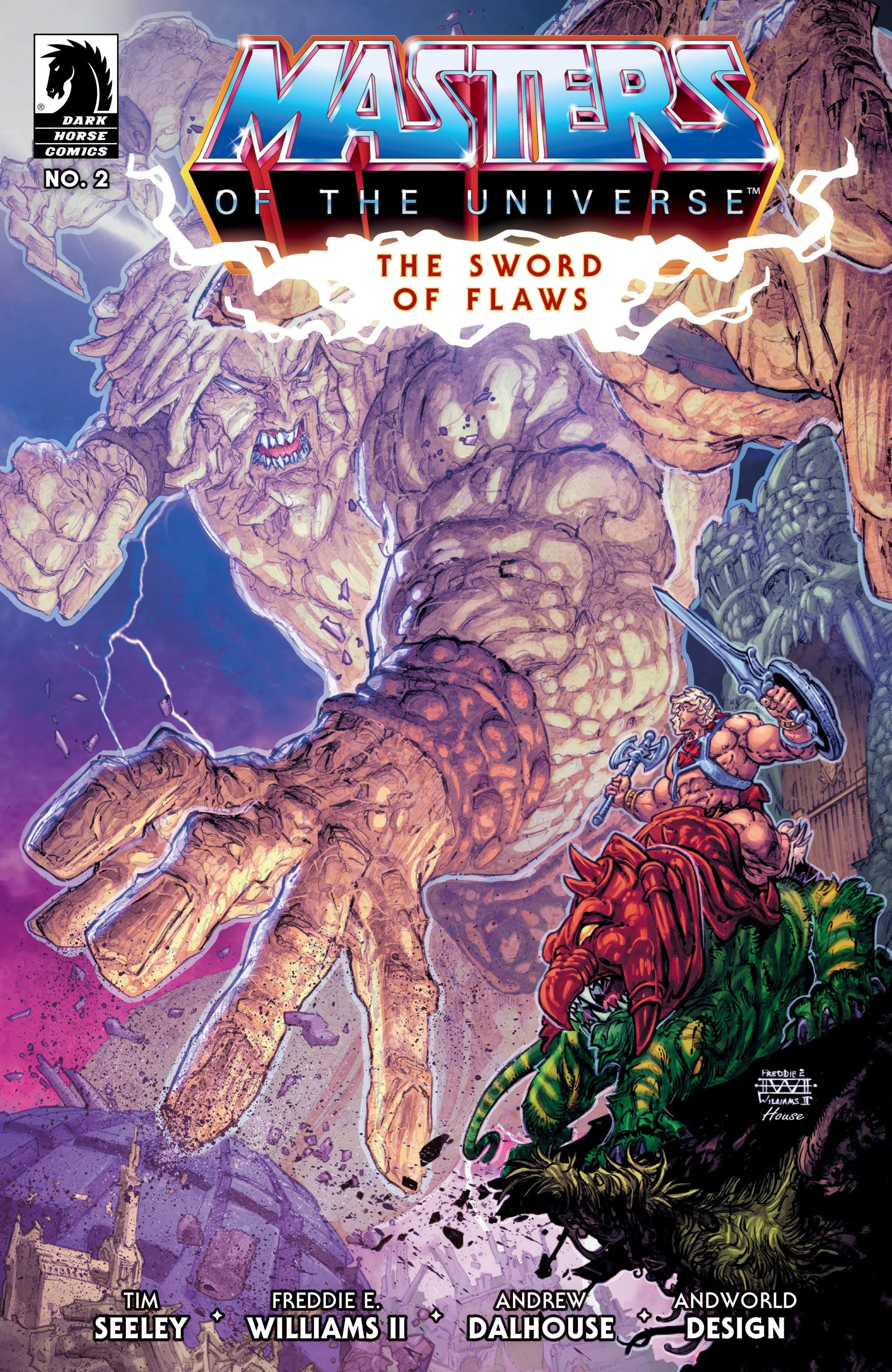 He Man and the Masters of the Universe #2 the Sword of Flaws Part 2 CVR A Freddie E. Williams II 11/19/25
