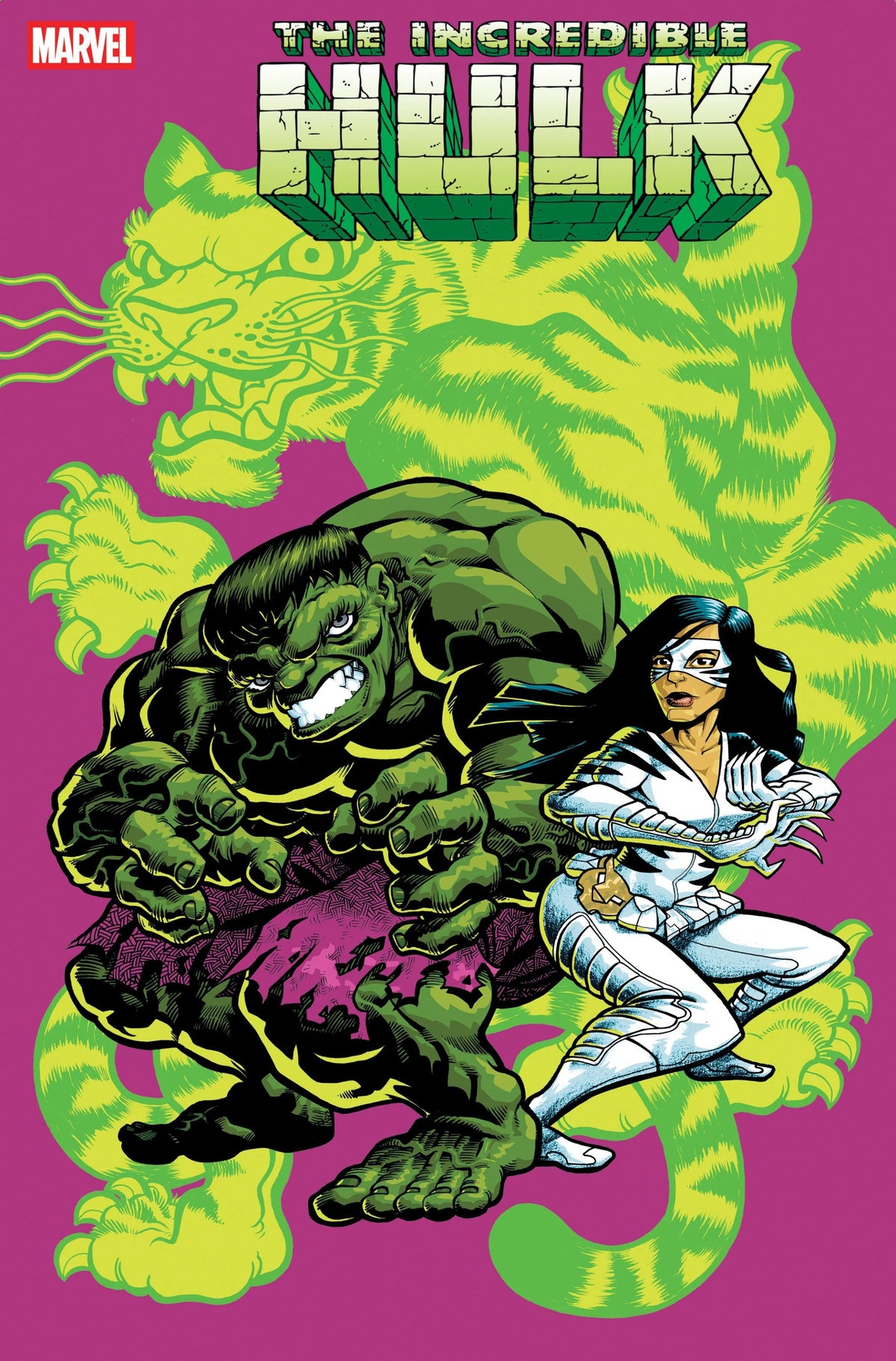 Incredible Hulk #30 J. Gonzo White Tiger Team Up Variant 10/15/25