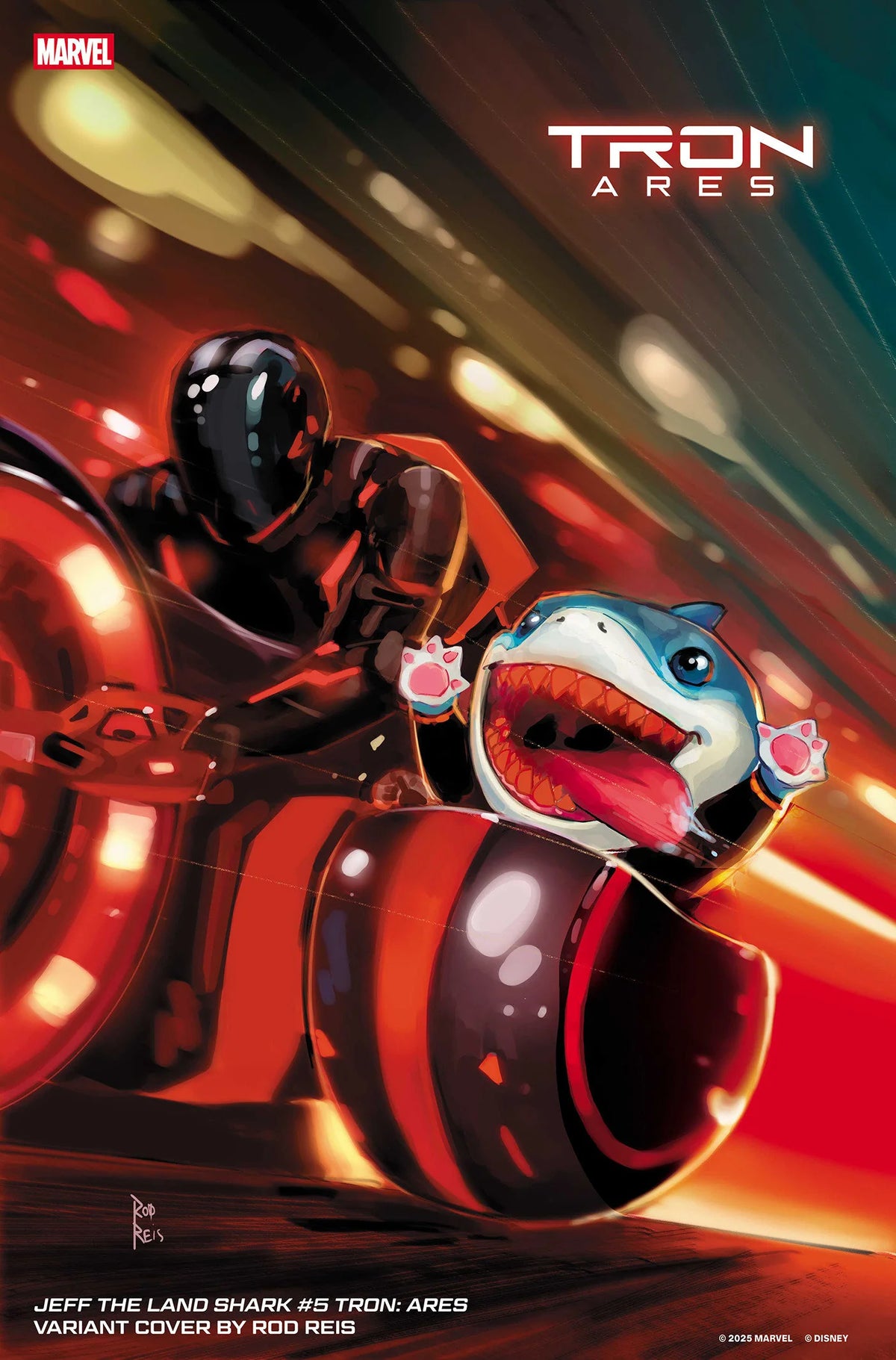 Jeff the Land Shark #5 Rod Reis Tron: Ares Variant 10/22/25