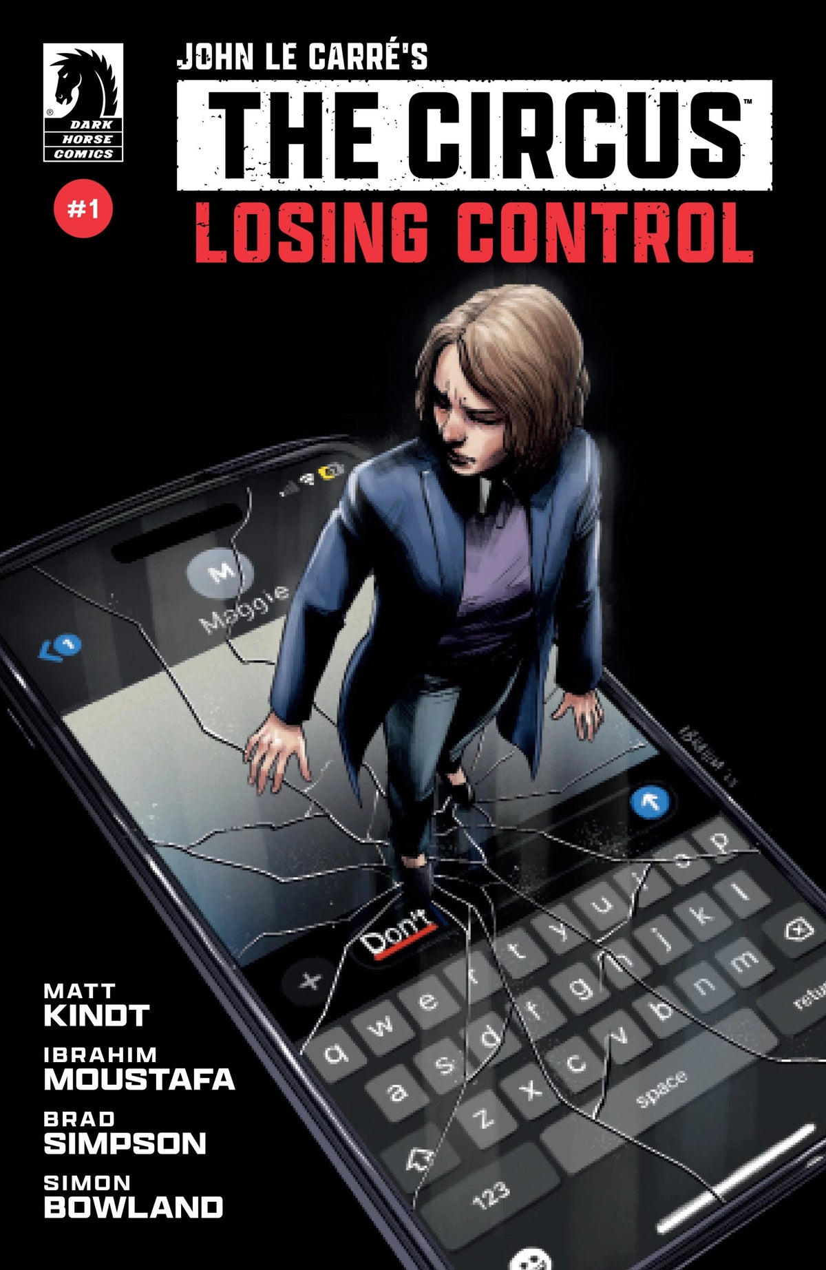 John Le CarrÃ©'s the Circus Losing Control #1 CVR A Ibrahim Moustafa 11/19/25