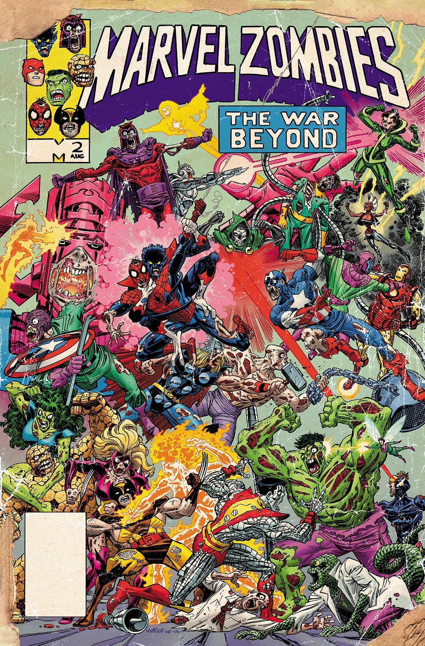 Marvel Zombies: Red Band #2 Scott Koblish Retro Zombie Variant [Polybagged] 10/22/25
