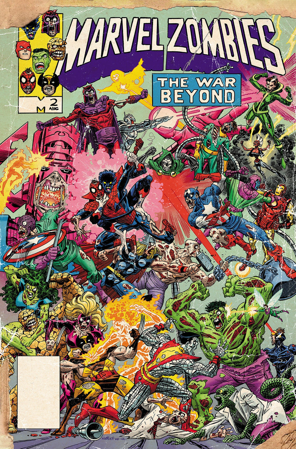 Marvel Zombies: Red Band #2 Scott Koblish Retro Zombie Variant [Polybagged] 10/22/25