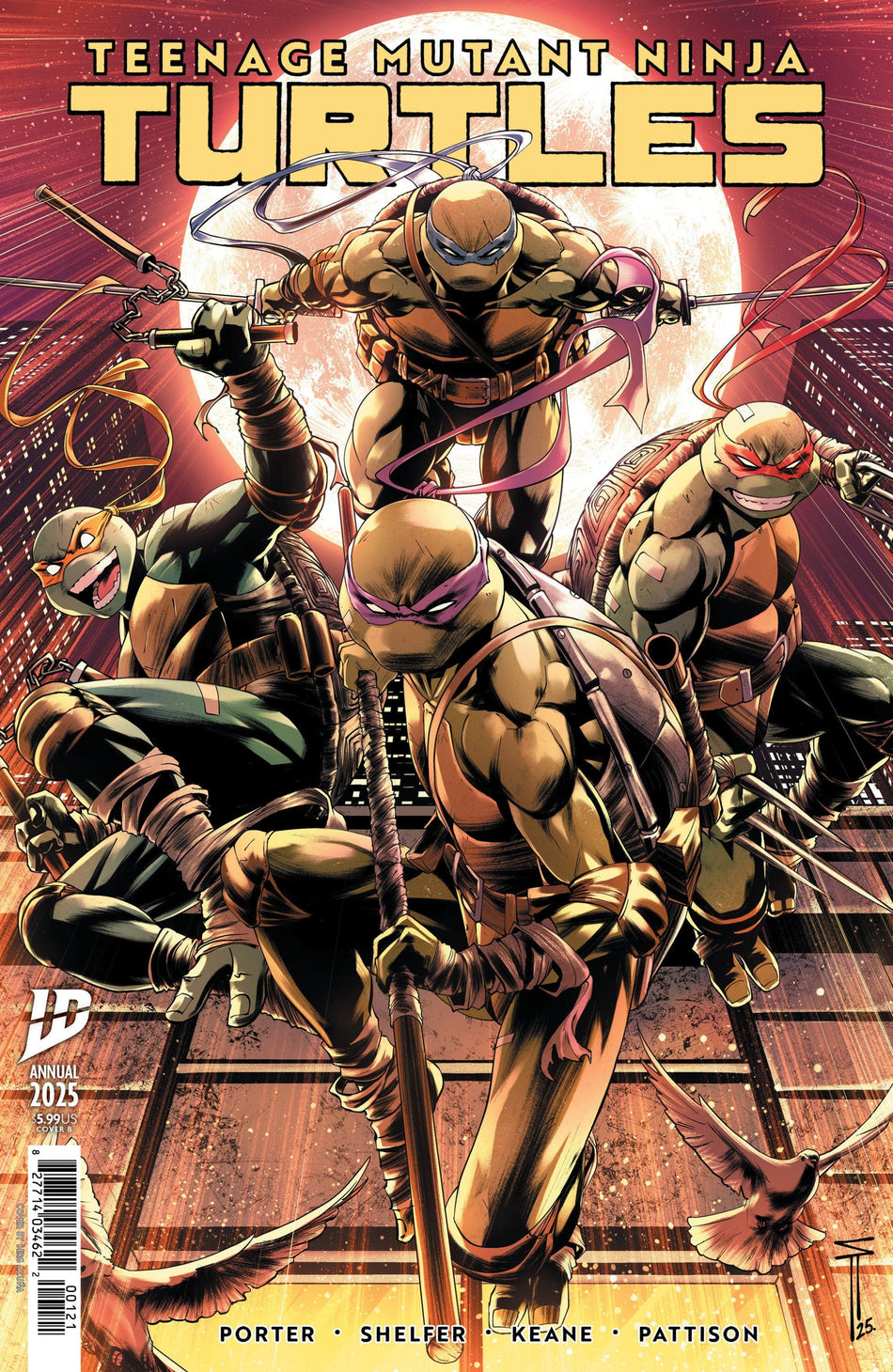 Teenage Mutant Ninja Turtles: Annual 2025 Variant B Acu a 10/29/25