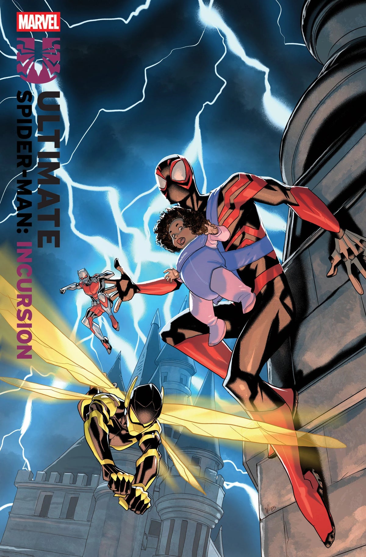 Ultimate Spider-Man: Incursion #5 Pete Woods 1:25 Variant 10/22/25