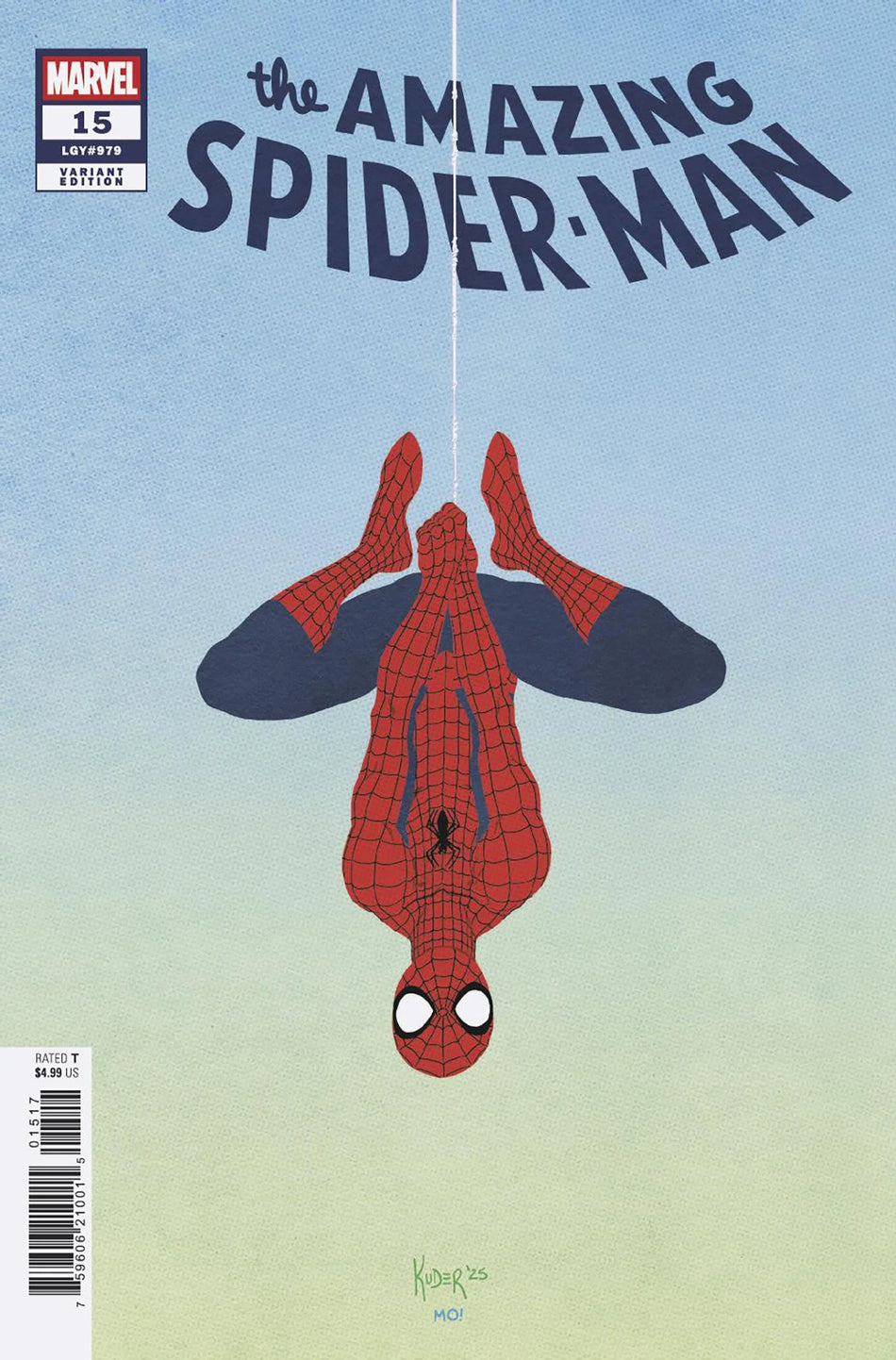 Amazing Spider-Man #15 Aaron Kuder 1:25 Variant 11/05/25