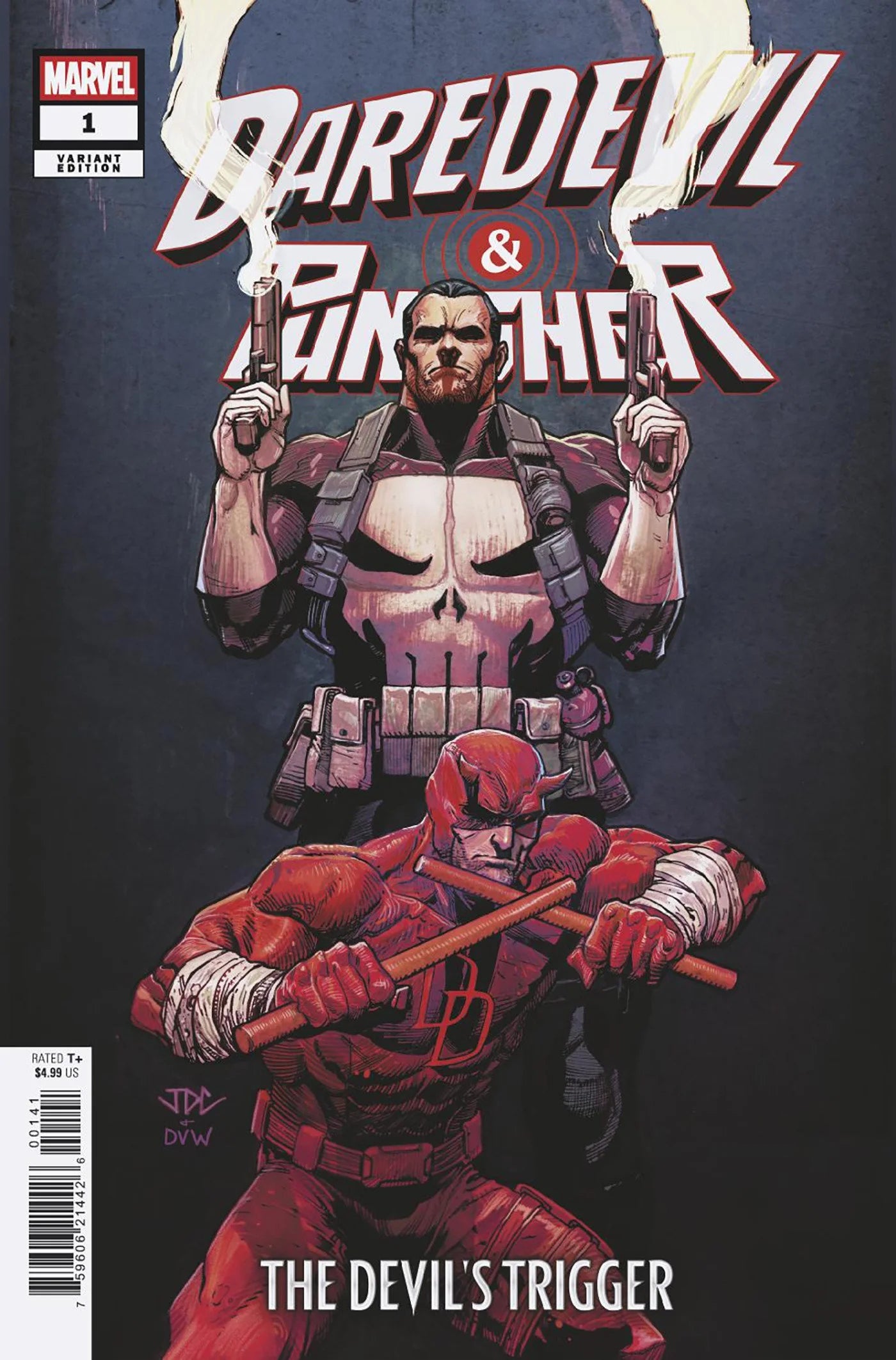 Daredevil/Punisher the Devil's Trigger #1 Joshua Cassara Variant 11/26/25