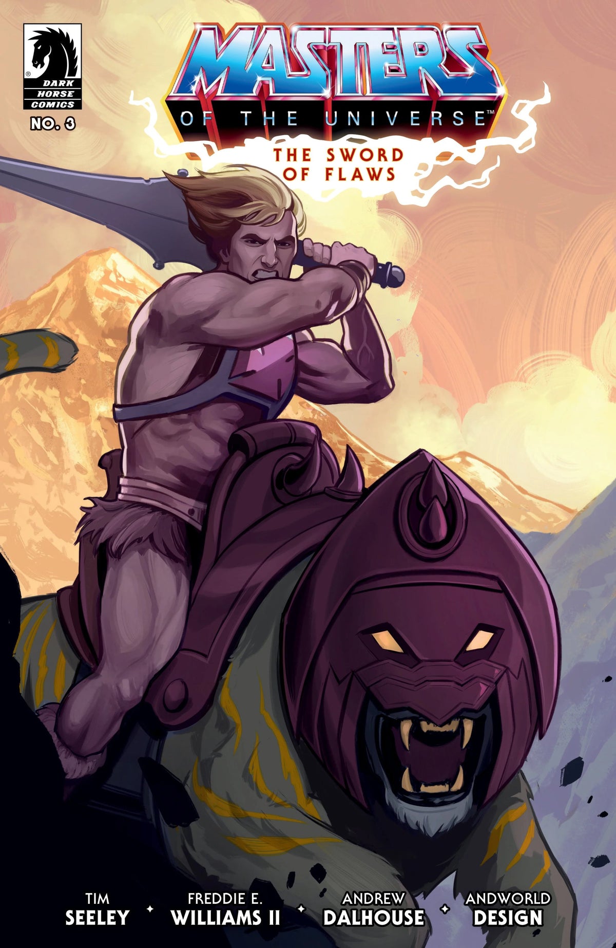 He Man and the Masters of the Universe #3 the Sword of Flaws Part 3 CVR B Caitlin Yarsky 01/14/26