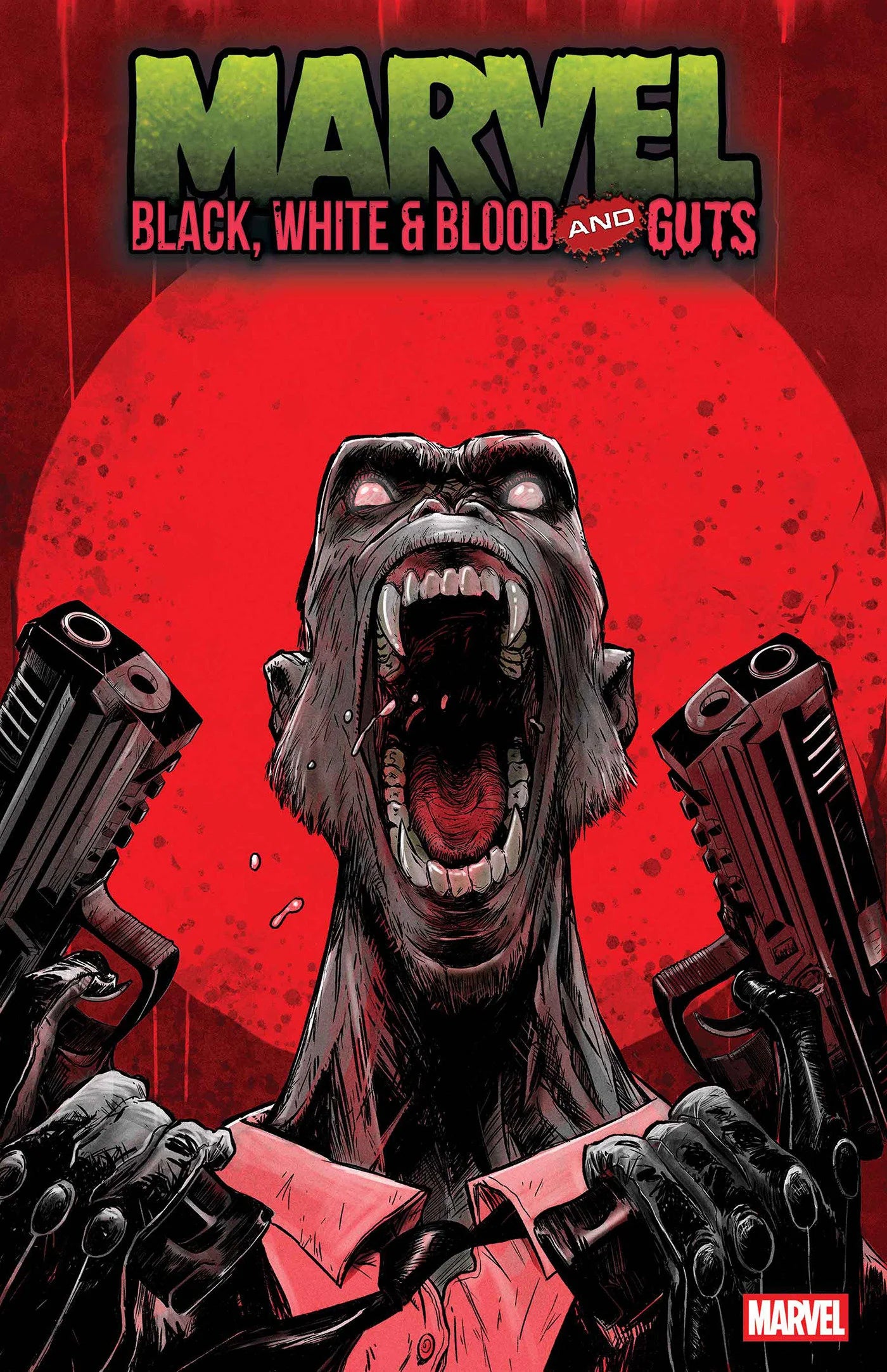 Marvel Black, White & Blood and Guts #3 Adam Pollina Variant 12/03/25