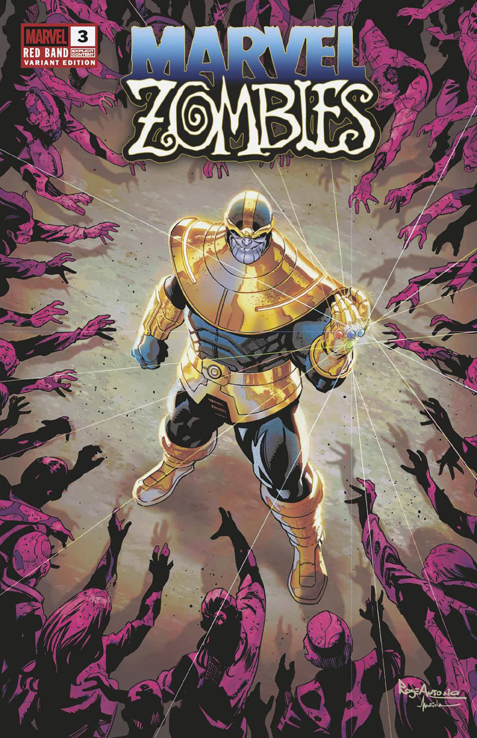 Marvel Zombies Red Band #3 Roge Antonio Variant [Polybagged] 11/26/25