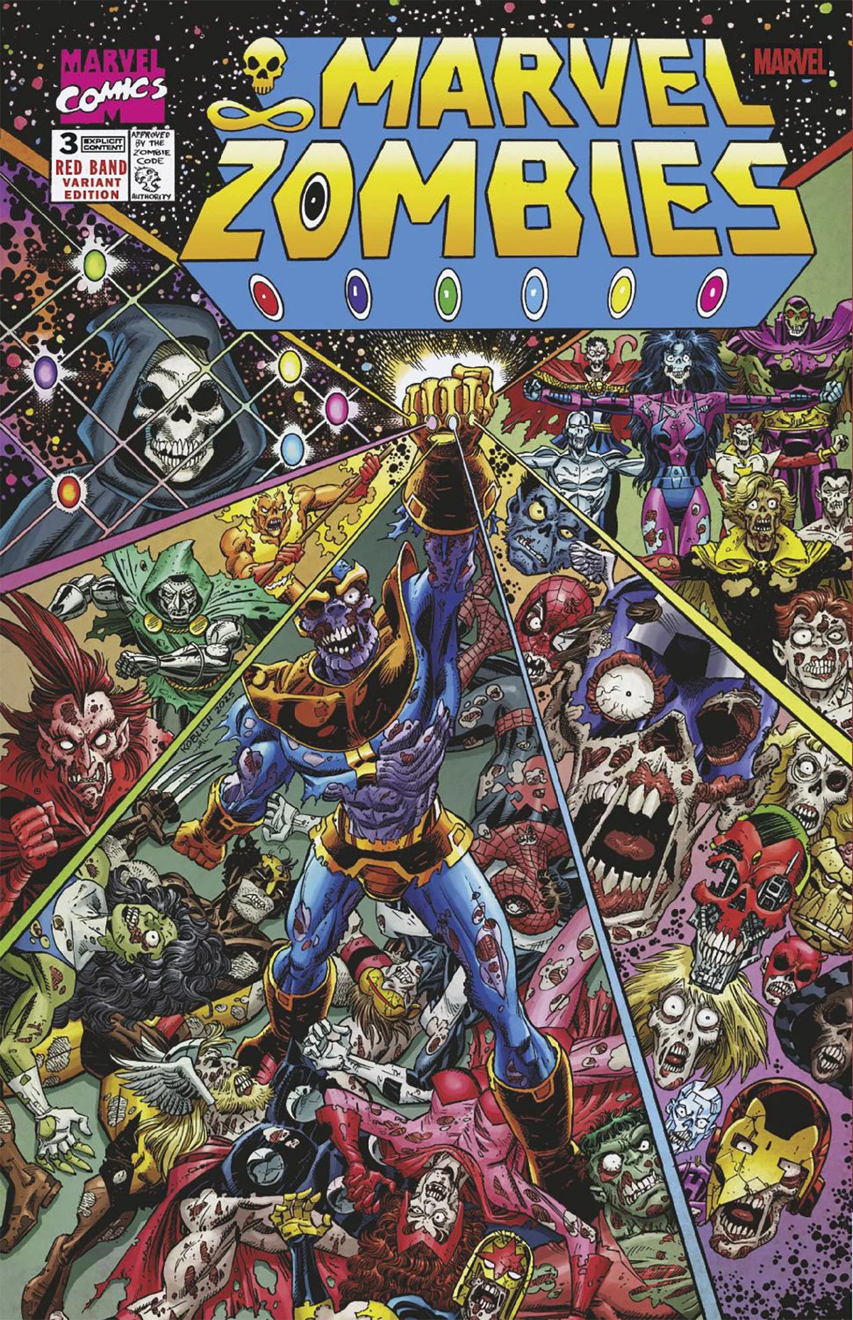 Marvel Zombies Red Band #3 Scott Koblish Retro Zombie Variant 11/26/25