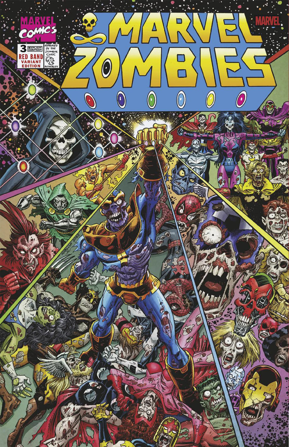Marvel Zombies Red Band #3 Scott Koblish Retro Zombie Variant 11/26/25