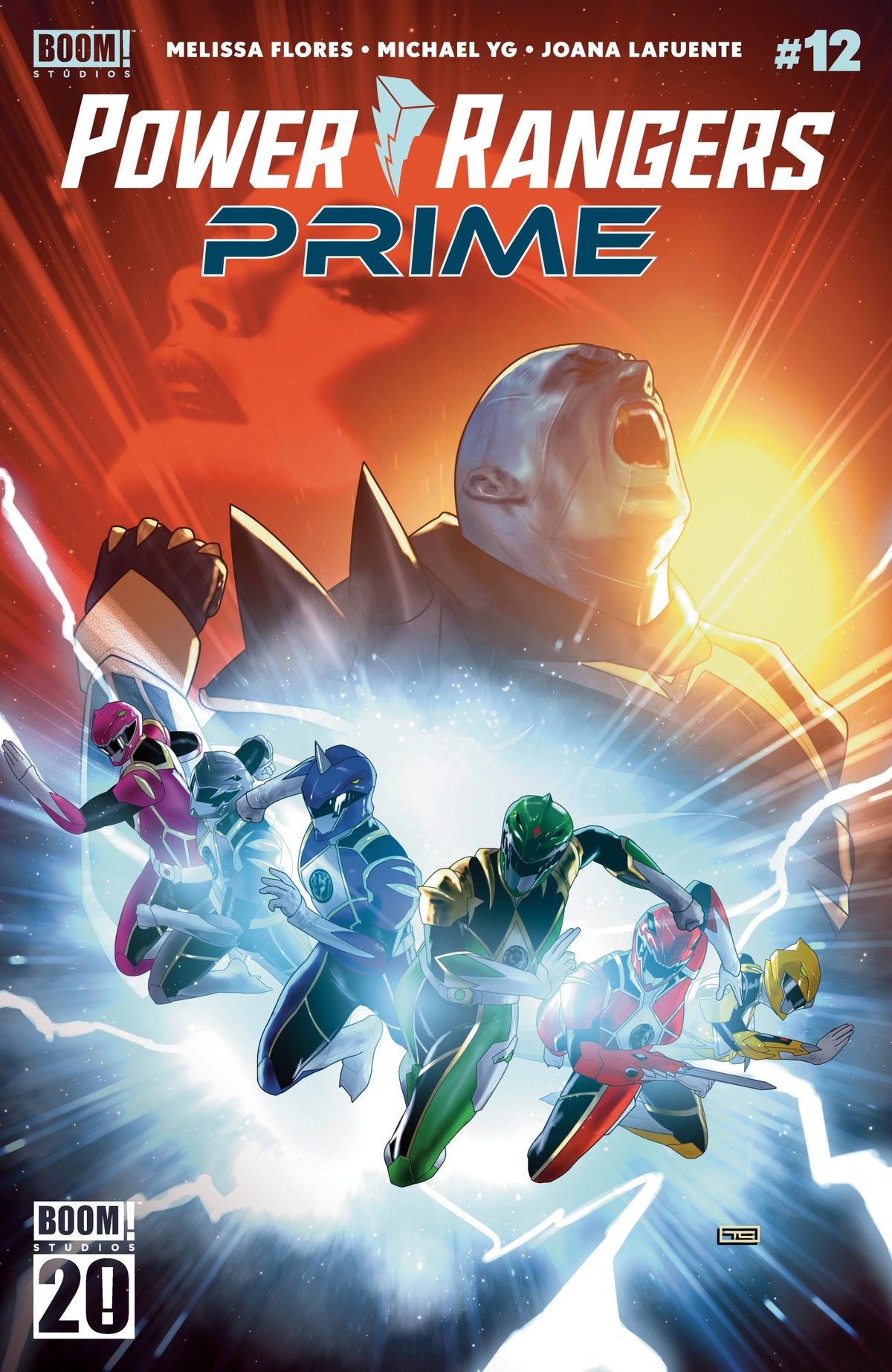 Power Rangers Prime #12 A Main Dressed Clarke 11/19/25