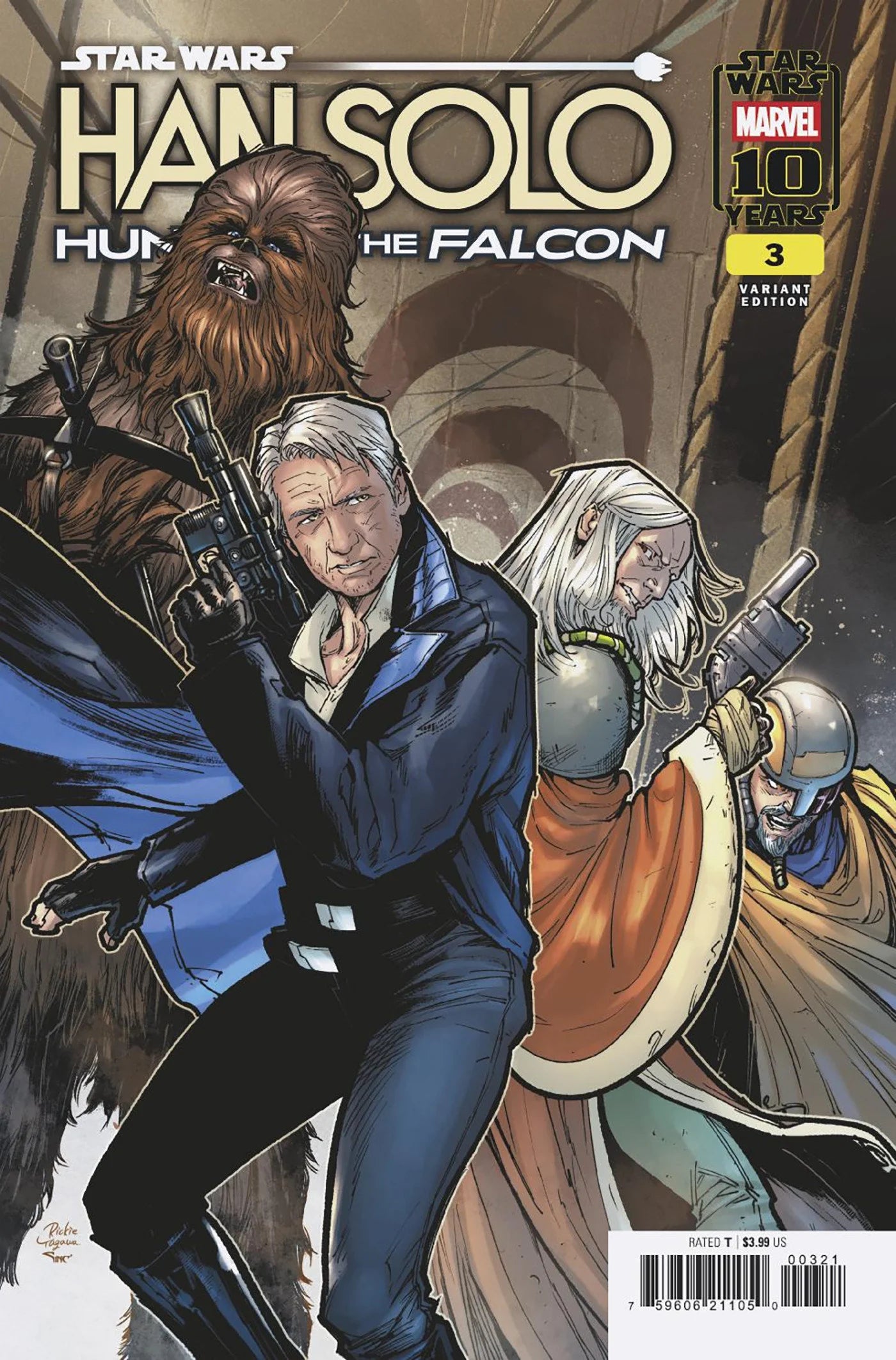 Star Wars: Han Solo Hunt For the Falcon #3 Rickie Yagawa Variant 11/12/25