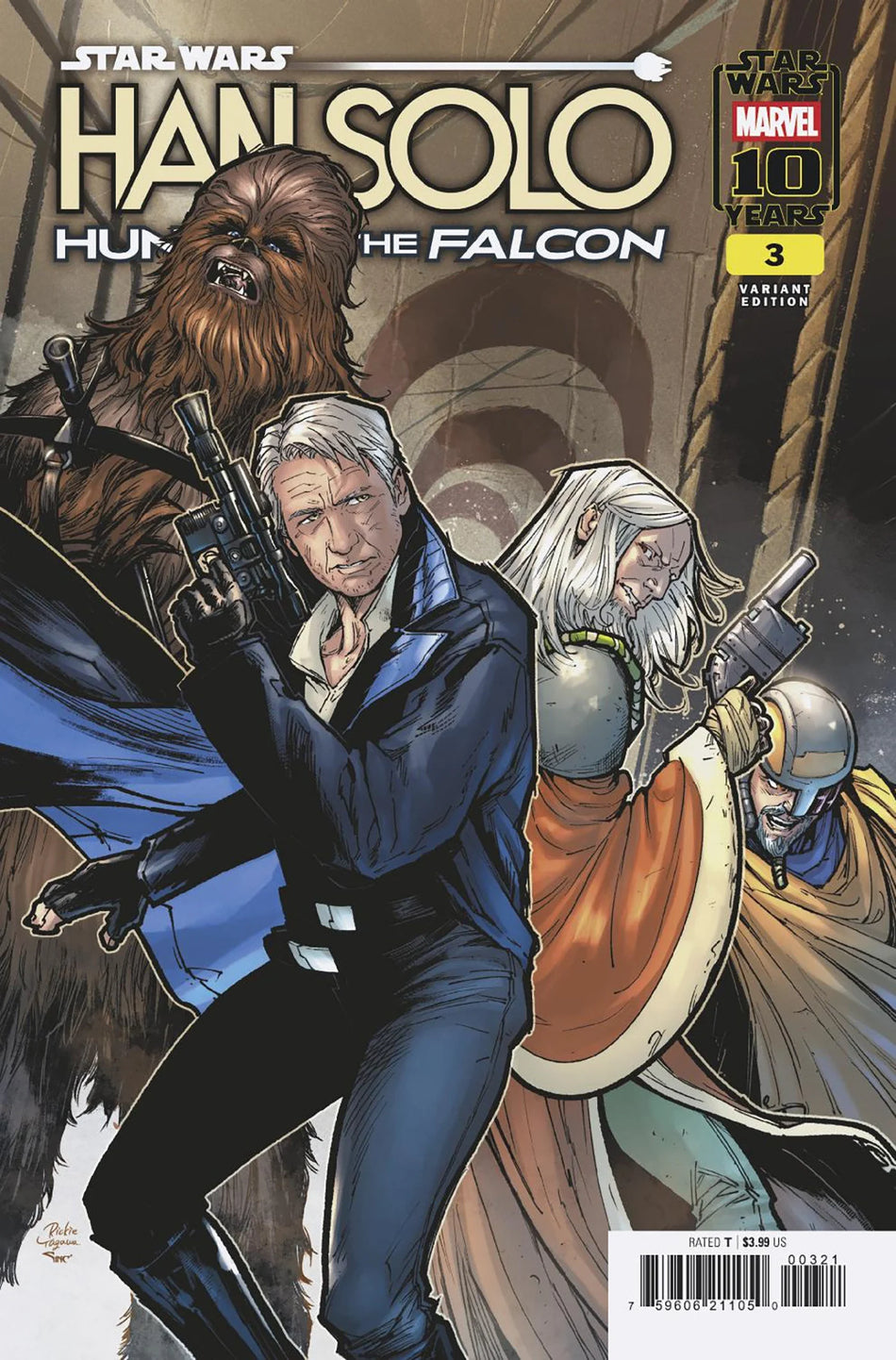 Star Wars: Han Solo Hunt For the Falcon #3 Rickie Yagawa Variant 11/12/25