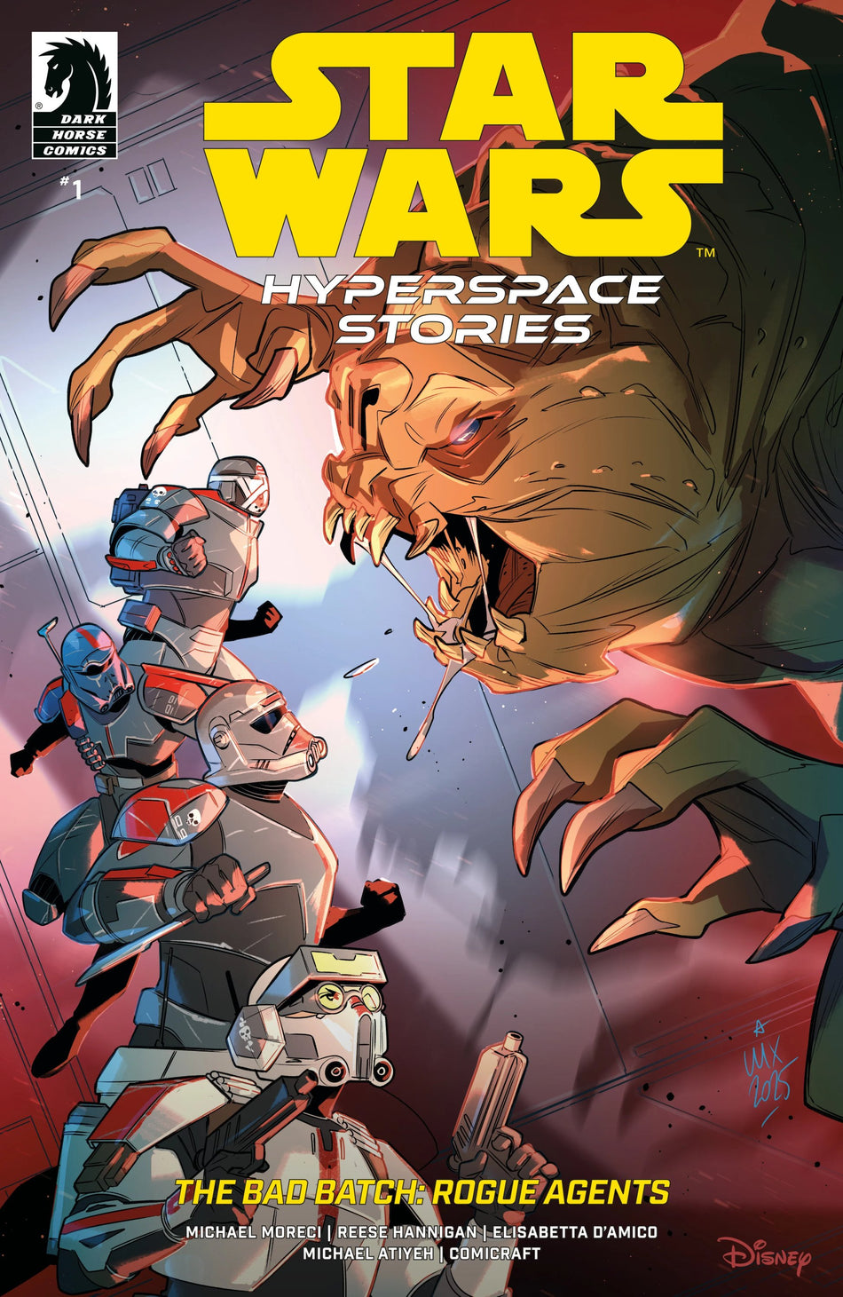 Star Wars Hyperspace Stories the Bad Batch Rogue Agents #1 CVR A Valeria Favoccia 12/31/25