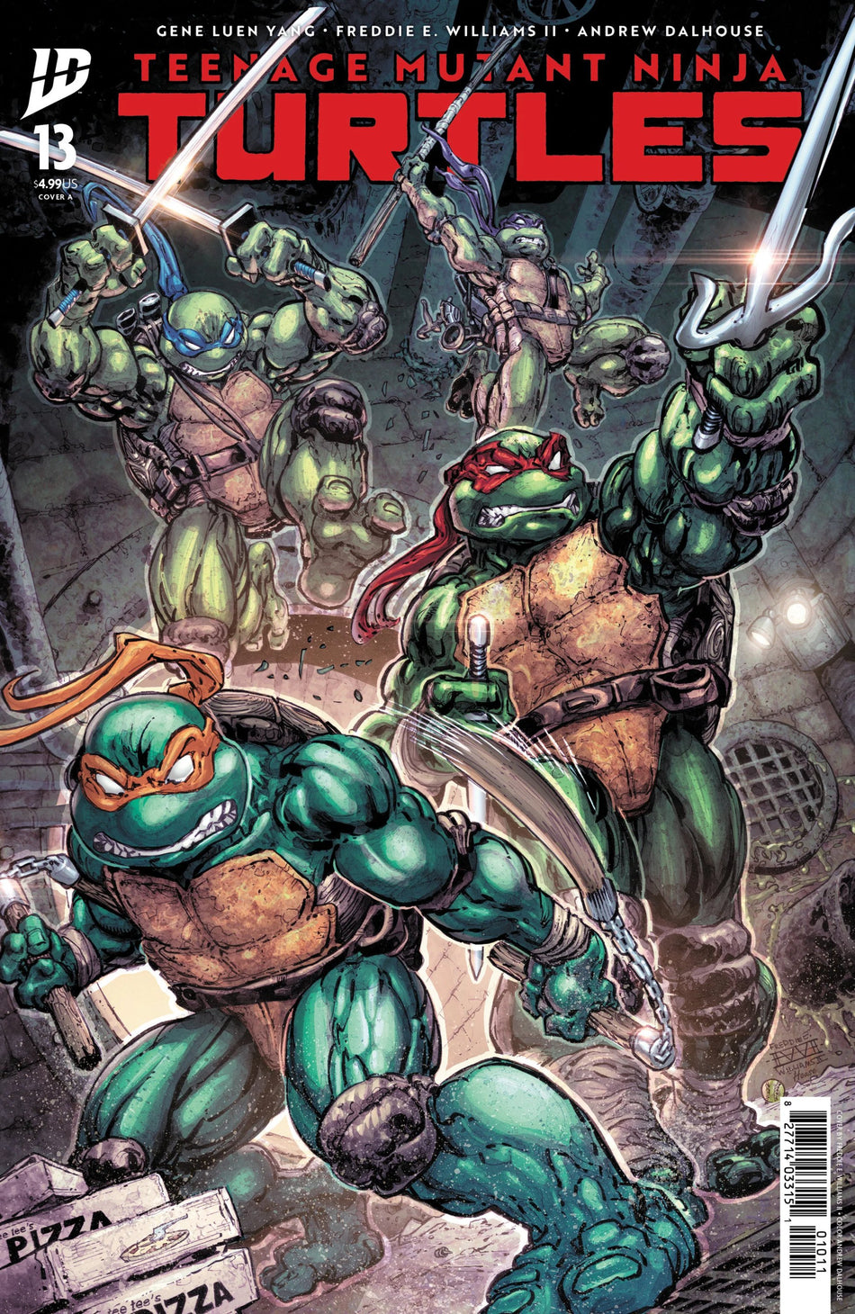 Teenage Mutant Ninja Turtles #13 CVR A Williams II 12/10/25