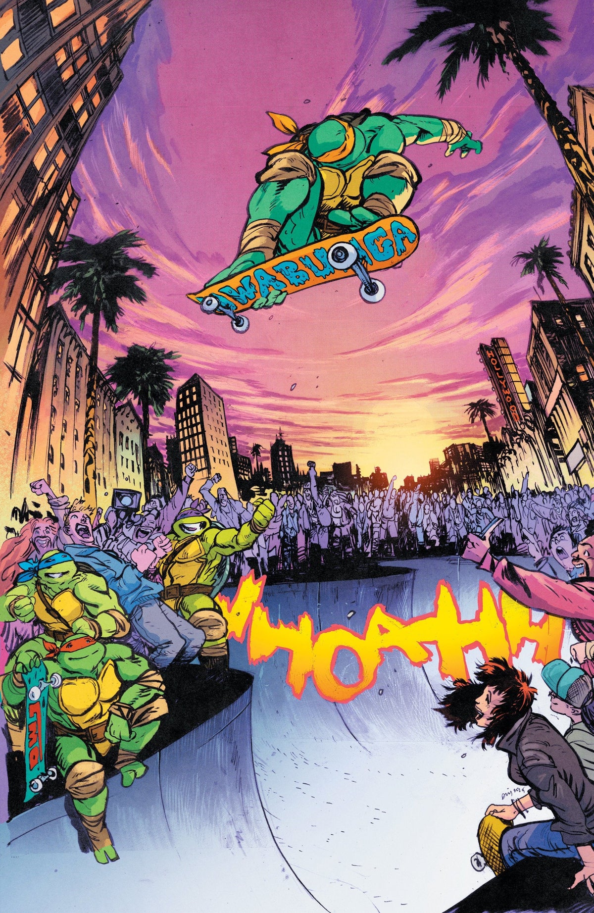 Teenage Mutant Ninja Turtles #13 Variant 1:75 Johnson Full Art 12/10/25
