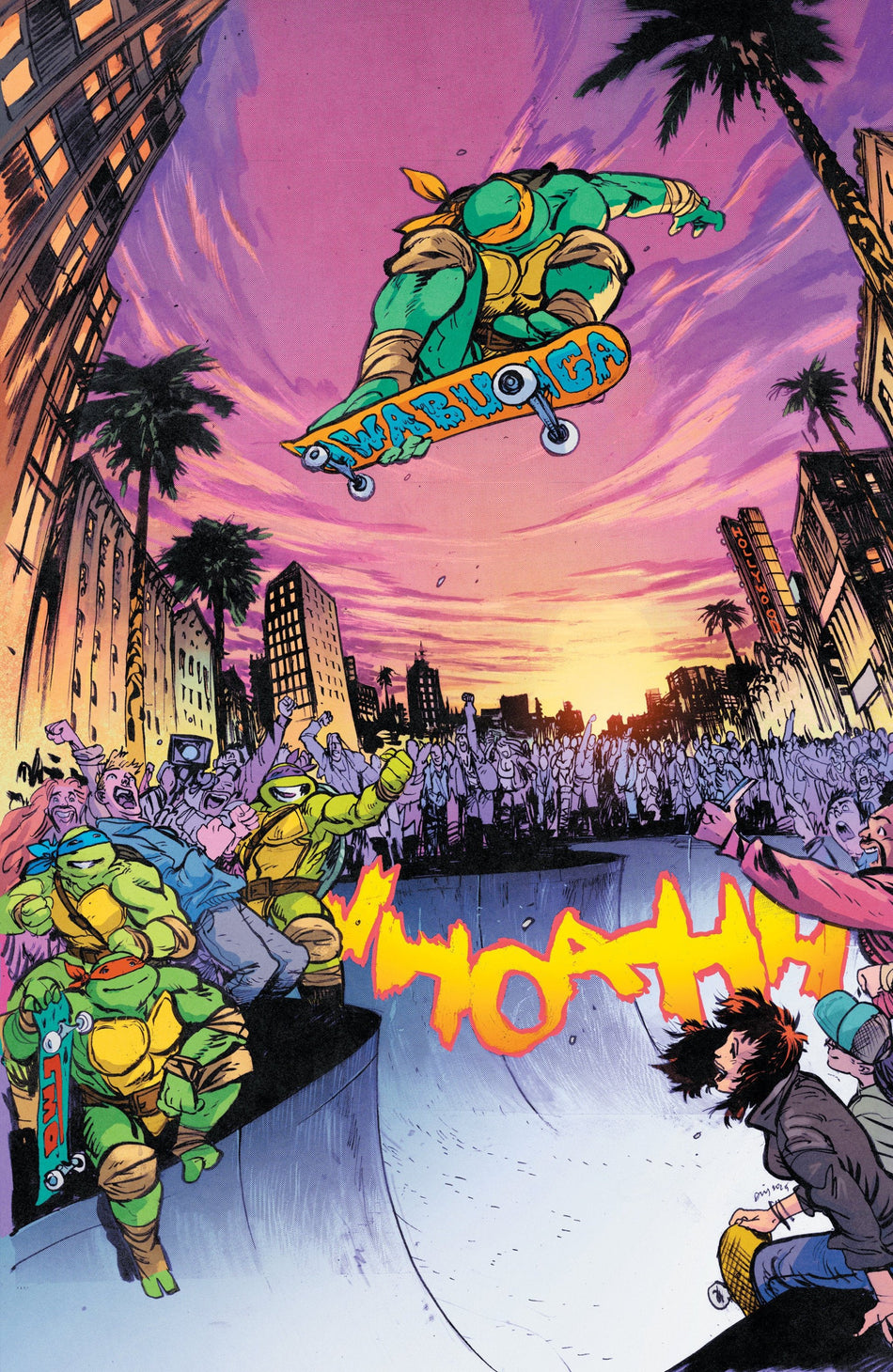 Teenage Mutant Ninja Turtles #13 Variant 1:75 Johnson Full Art 12/10/25