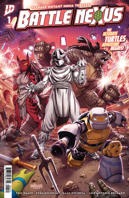 Teenage Mutant Ninja Turtles Battle Nexus #1 Variant B Santolouco 12/24/25