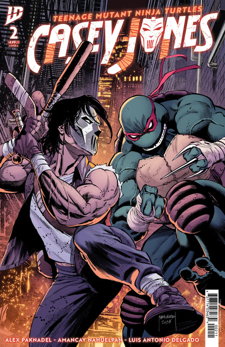 Teenage Mutant Ninja Turtles Casey Jones #2 CVR A Nahuelpan 11/19/25