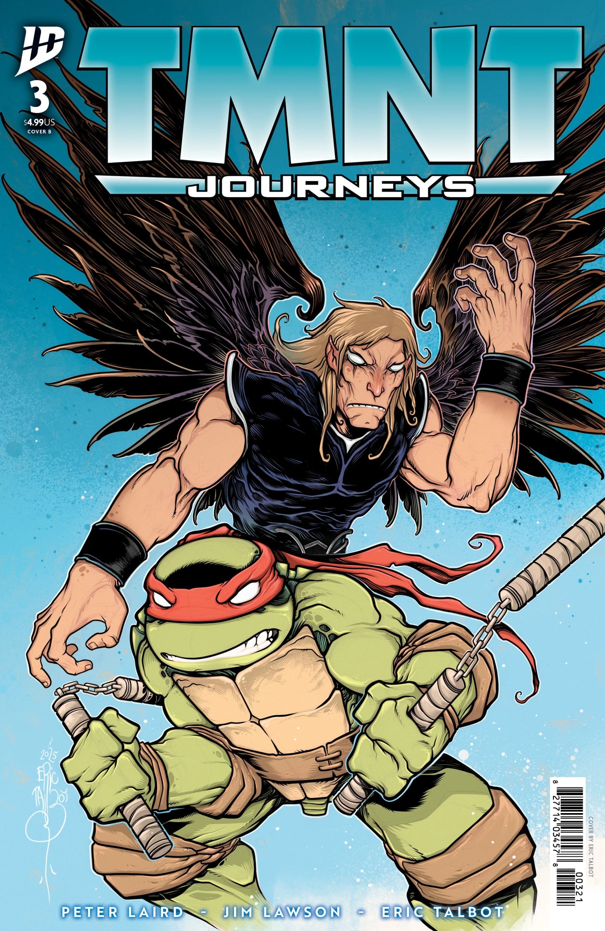Teenage Mutant Ninja Turtles: Journeys #3 Variant B Talbot 11/12/25