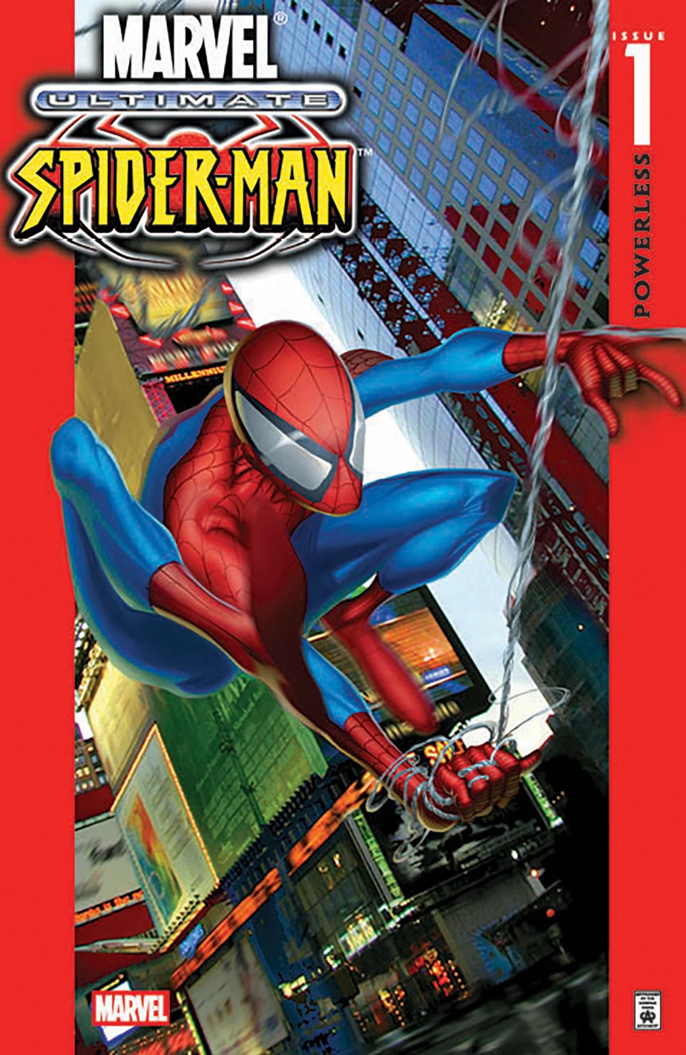Ultimate Spider-Man #1 Facsimile Edition Foil Variant 11/26/25