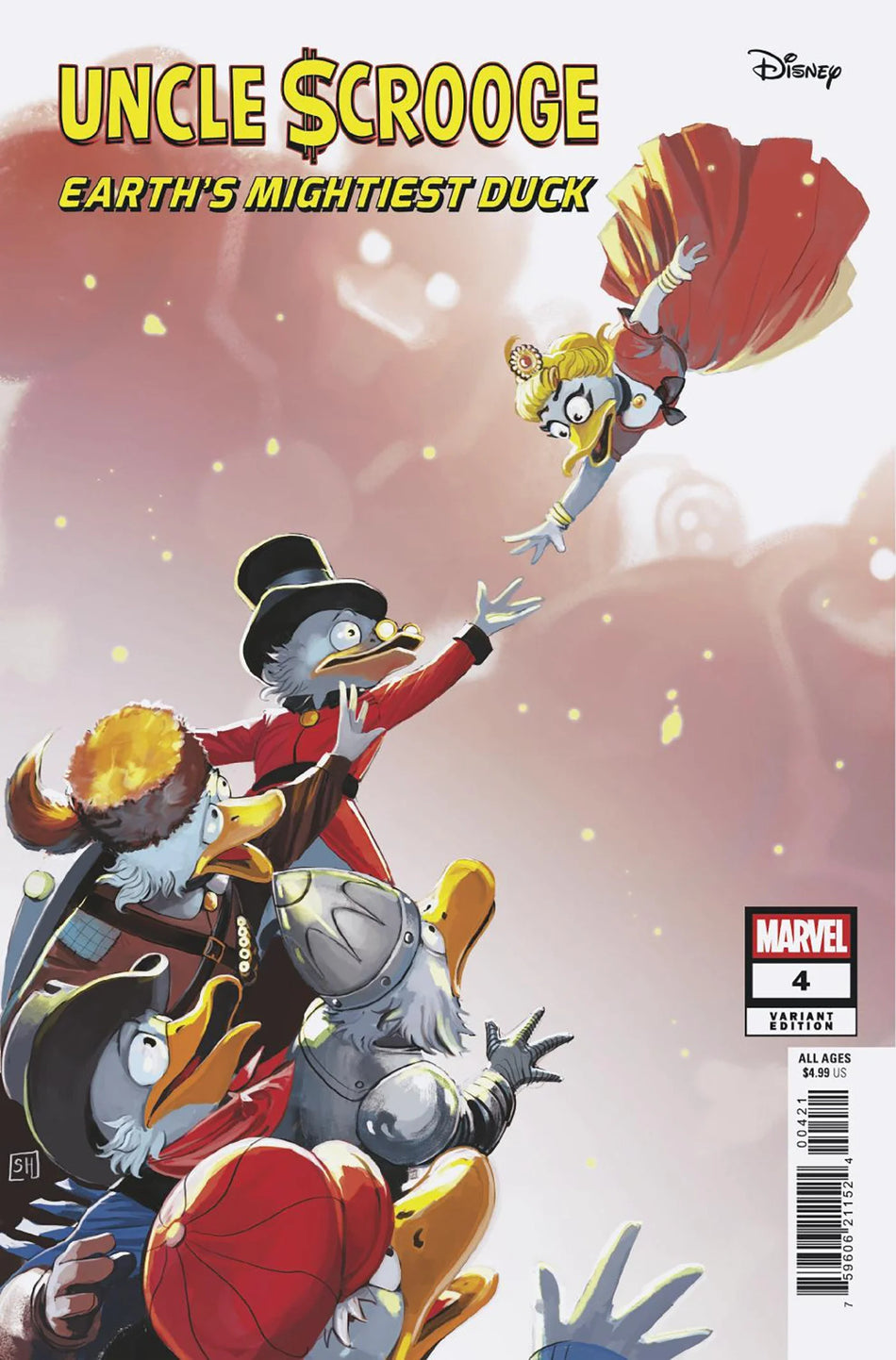 Uncle Scrooge Earth's Mightiest Duck #4 Stephanie Hans Variant 11/26/25