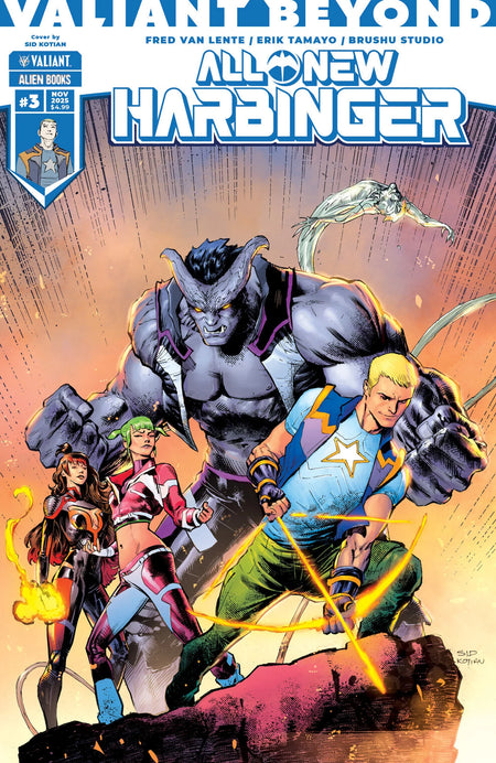 All New Harbinger #3 Variant B Kotian 11/19/25