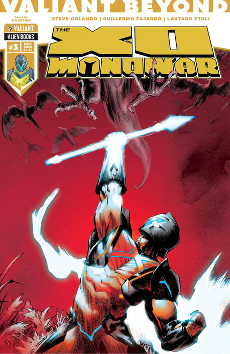 X O Manowar #3 Variant C Kotian 11/26/25