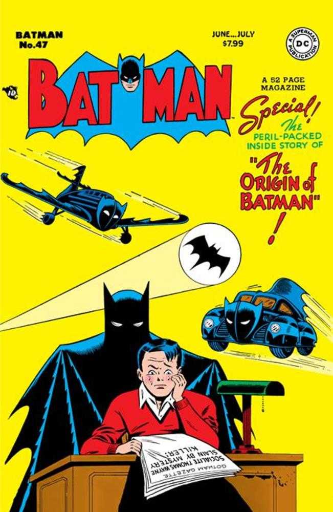 Batman #47 Facsimile Edition CVR B Bob Kane Foil Variant 11/05/25