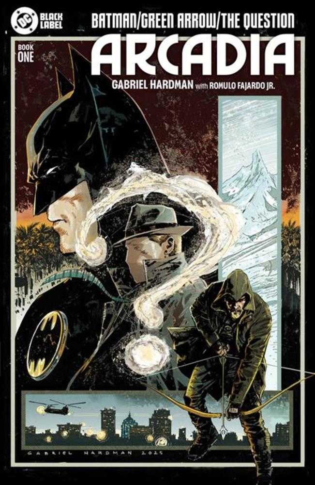 Batman Green Arrow the Question Arcadia #1 CVR A Gabriel Hardman 11/26/25 (Of 4)