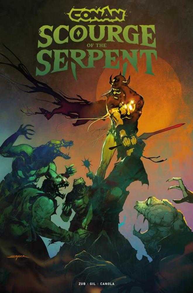 Conan the Barbarian Scourge of the Serpent #3 CVR C Stuart Sayger Variant 11/26/25 (Of 4)