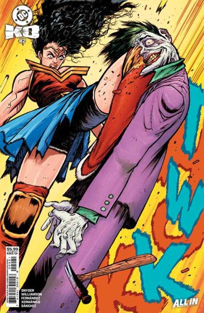 DC K.O. #2 CVR B Daniel Warren Johnson Card Stock Variant 11/26/25 (Of 5)