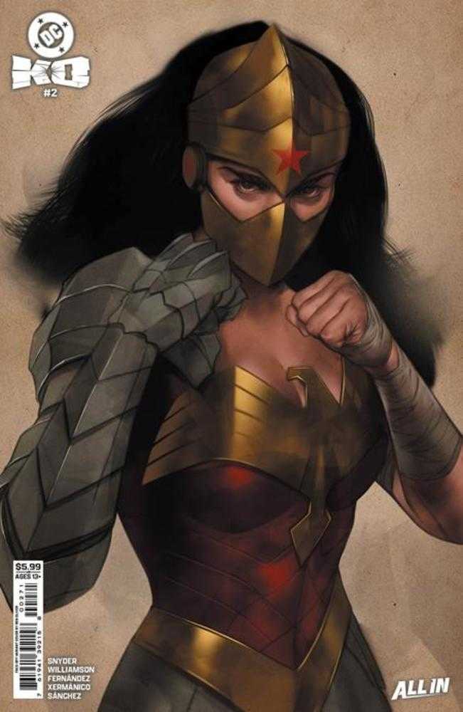 DC K.O. #2 CVR H Ben Oliver Face Off Card Stock Variant 11/26/25 (Of 5)