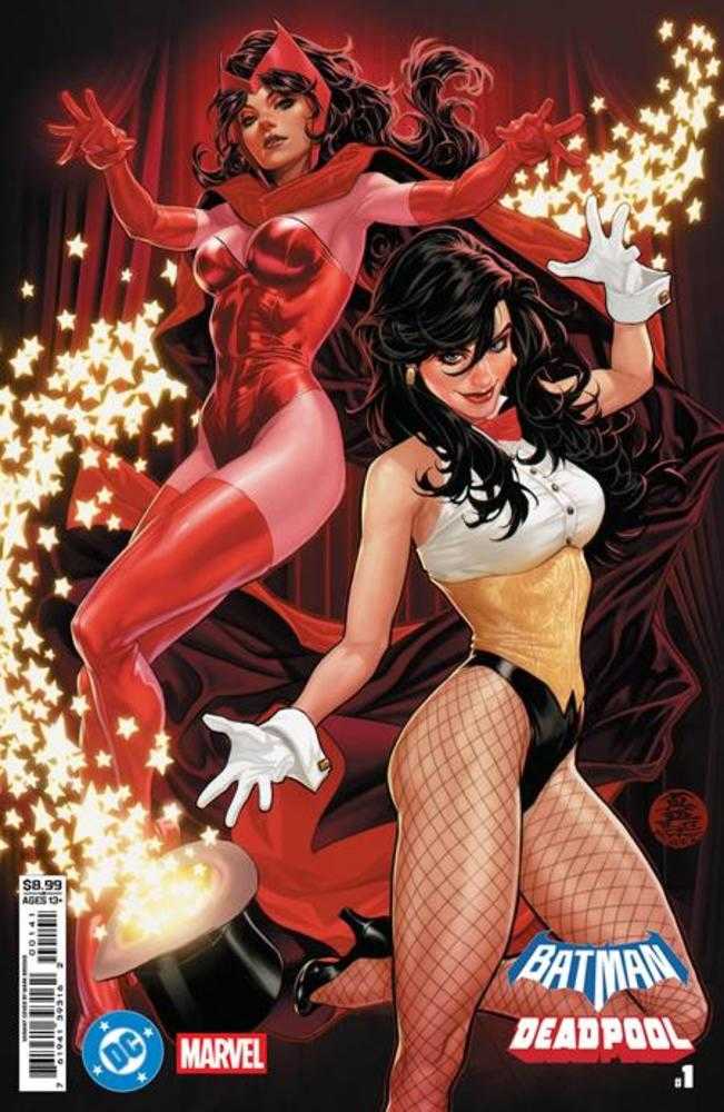 Batman Deadpool #1 One Shot CVR D Mark Brooks Zatanna Scarlet Witch Card Stock Variant 11/19/25