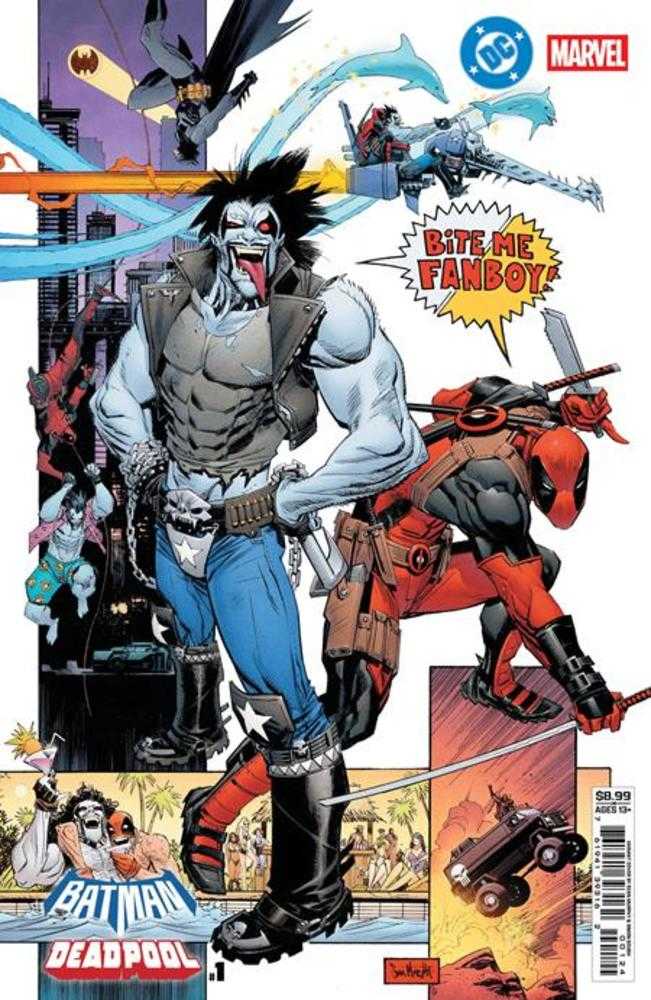 Batman Deadpool #1 One Shot CVR M Sean Gordon Murphy Lobo Deadpool Card Stock Variant 11/19/25
