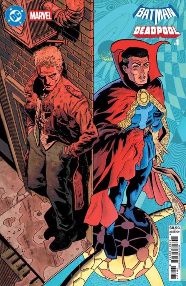 Batman Deadpool #1 One Shot CVR P Hayden Sherman Constantine Dr Strange Card Stock Variant 11/19/25