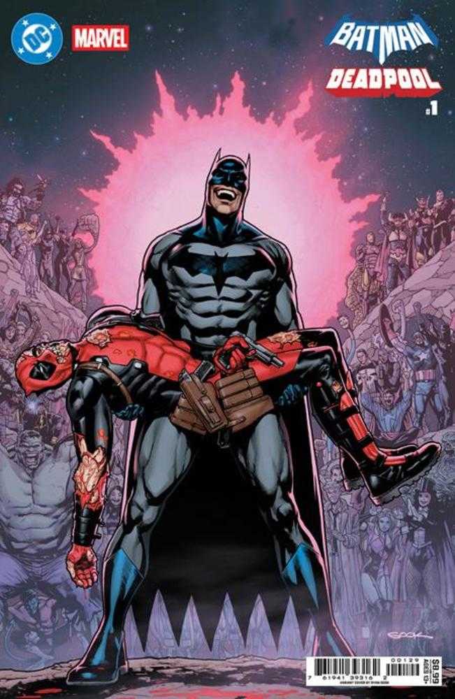 Batman Deadpool #1 One Shot CVR R Ryan Sook Crisis On Infinite Earths 7 Homage Card Stock Variant 11/19/25