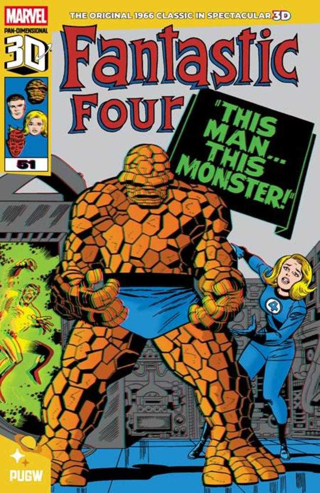 Fantastic Four #51 This Man This Monster Pan Dimensional 3D Edition 12/10/25