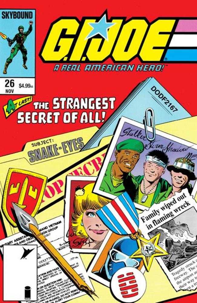 G.I. Joe A Real American Hero #26 Hama Files Edition CVR C Mike Zeck & Bob Wiacek Foil Variant 11/26/25