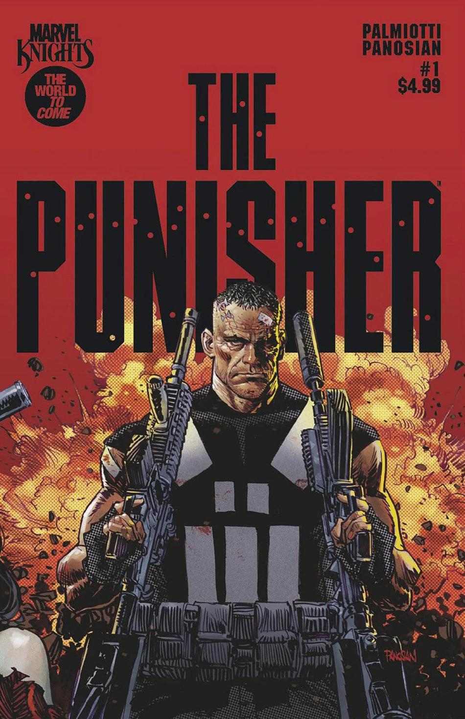 Marvel Knights Punisher #1 Dan Panosian 2nd Print Variant 11/26/25