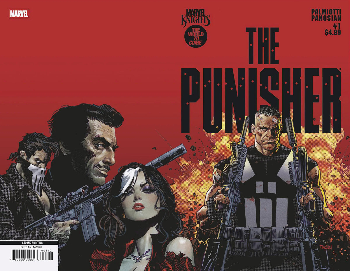 Marvel Knights Punisher #1 Dan Panosian 2nd Print Variant 11/26/25